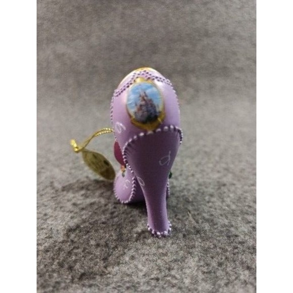 Disney's Once Upon a Slipper Ornament Collection Belle 2010 Bradford Exchange - Picture 5 of 6